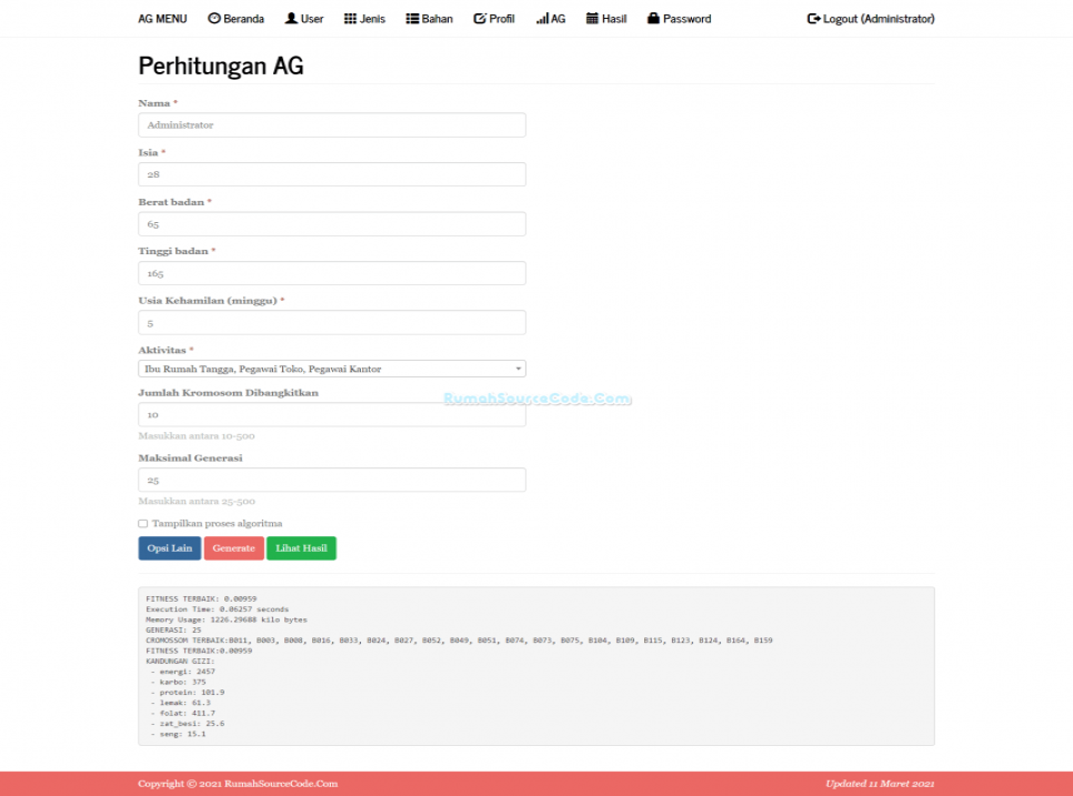 Source Code AG Menu Perhitungan