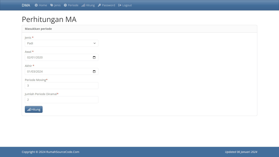 DMA PHP Hitung