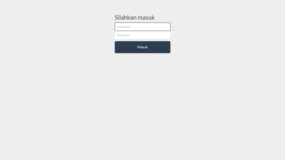 ROC MOORA PHP Login